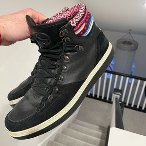 Men’s Gucci Cashmere Multicolored Sneaker Boots